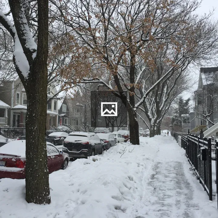 Snowy Day in Chicago
