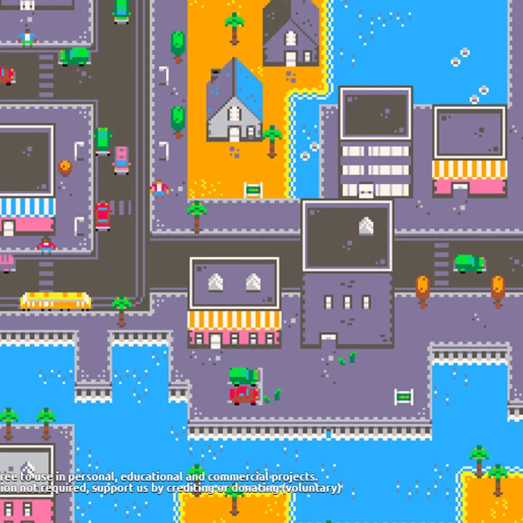 Pico-8 City