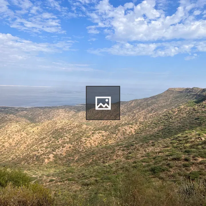 Panoramic Hills Overlooking Coast