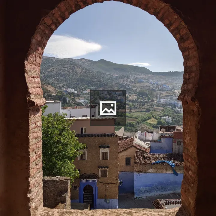 Chefchaouen Architecture in Blue