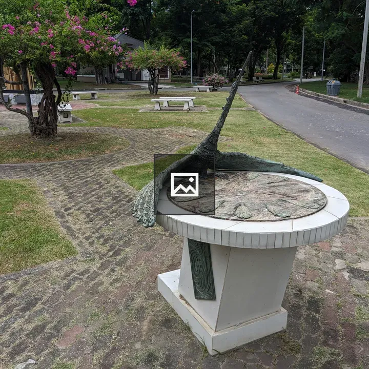 Sundial Sculpture in Lumphini Park