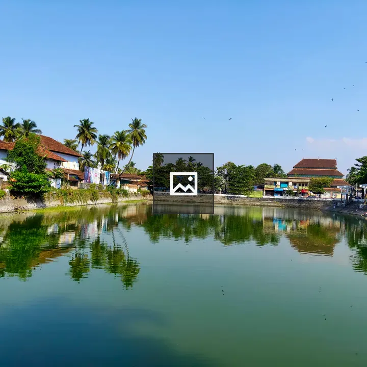 Pond near Calicut Beach