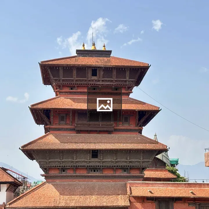 Three-tiered pagoda temple