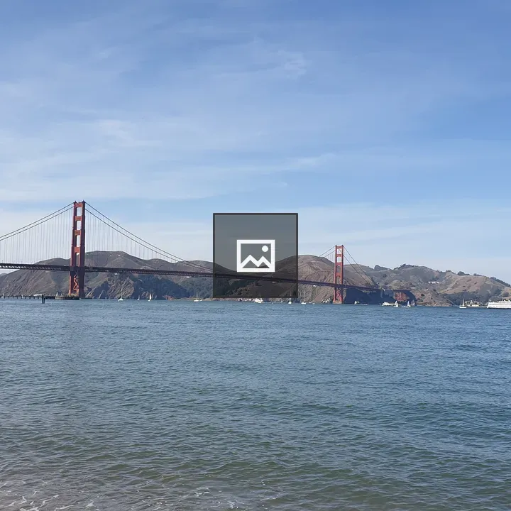 Golden Gate Bridge from Shoreline