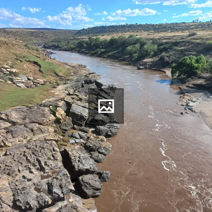 Orange river in South Africa