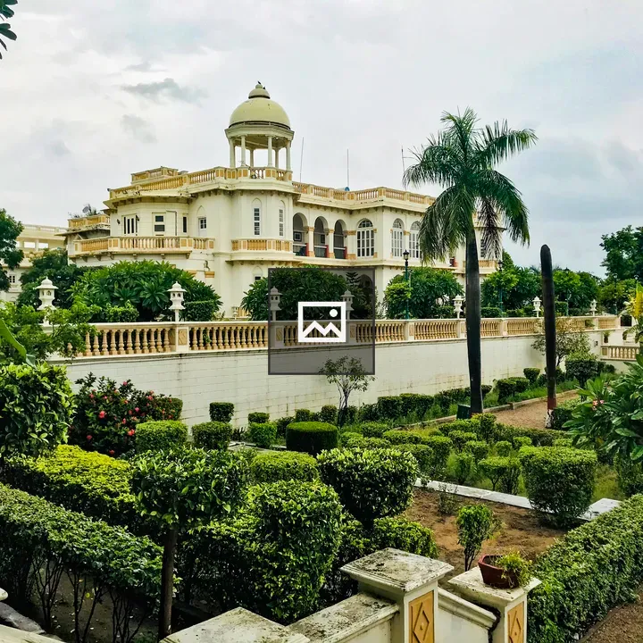 Architecture palace garden