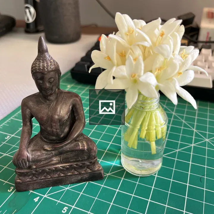 Buddha and Tree Jasmine