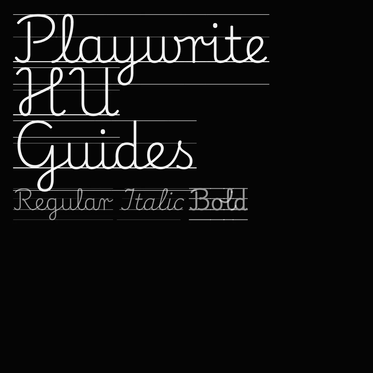 Playwrite HU Guides