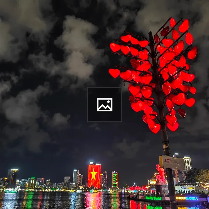 Night River View in Da Nang