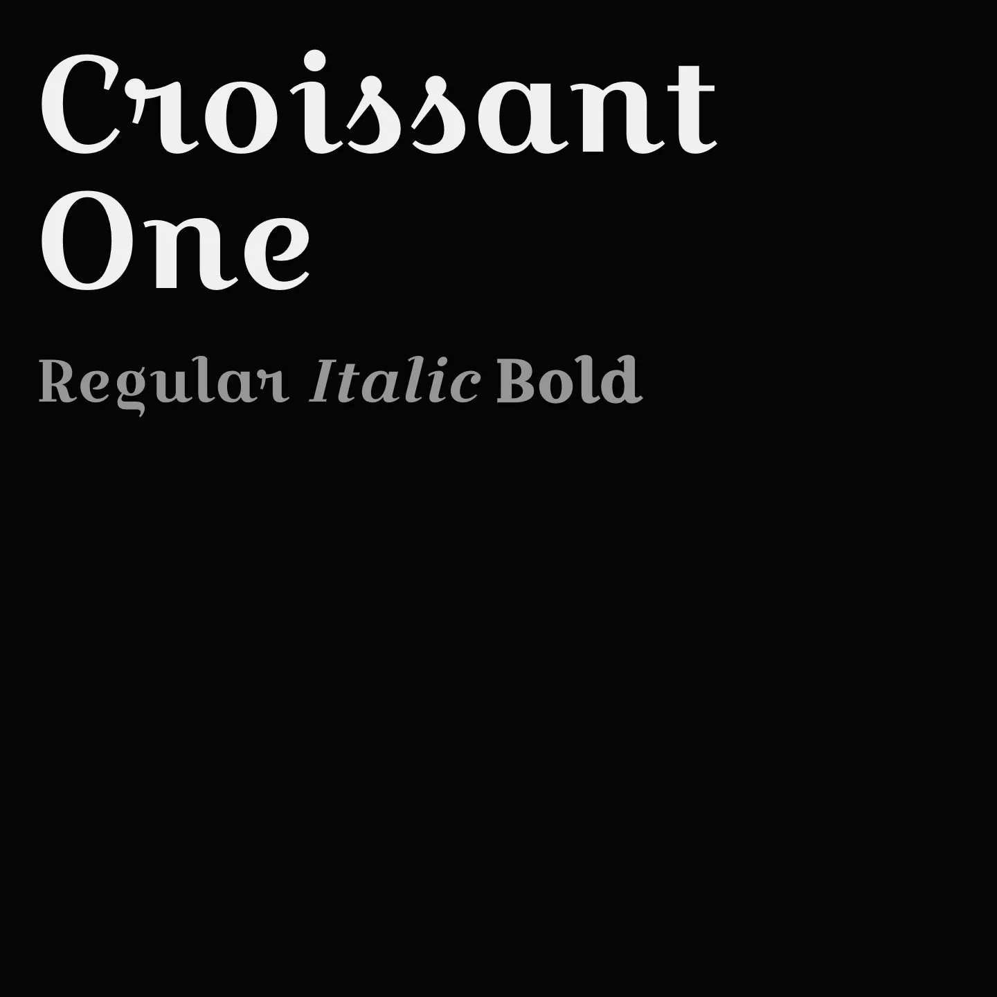 Croissant One