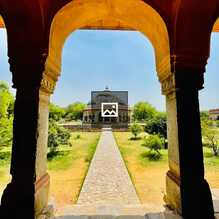 Isa Khan's Tomb Architecture
