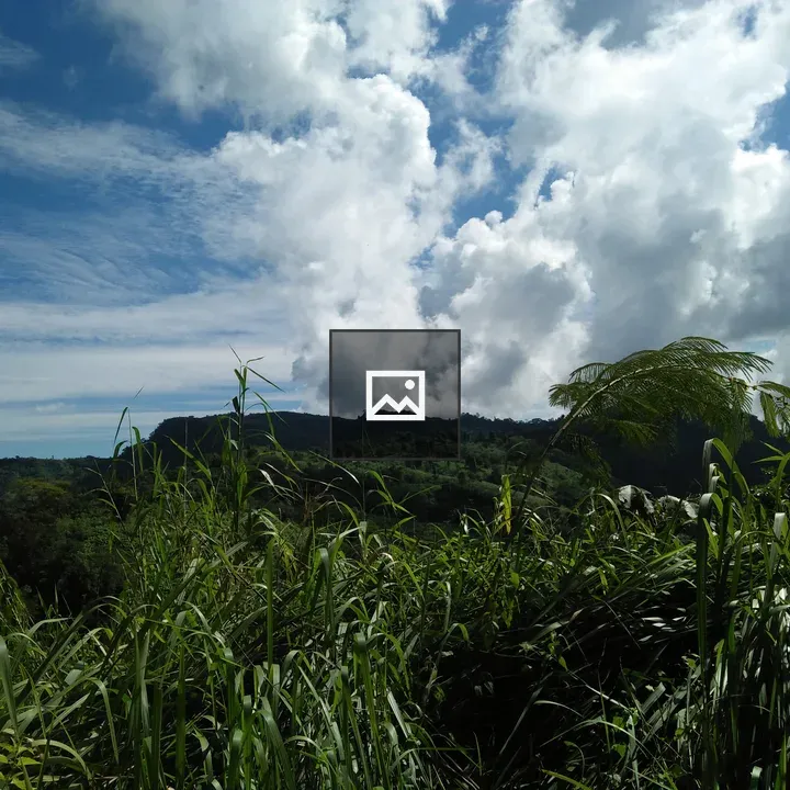 Sky view from a hill in Bangladesh