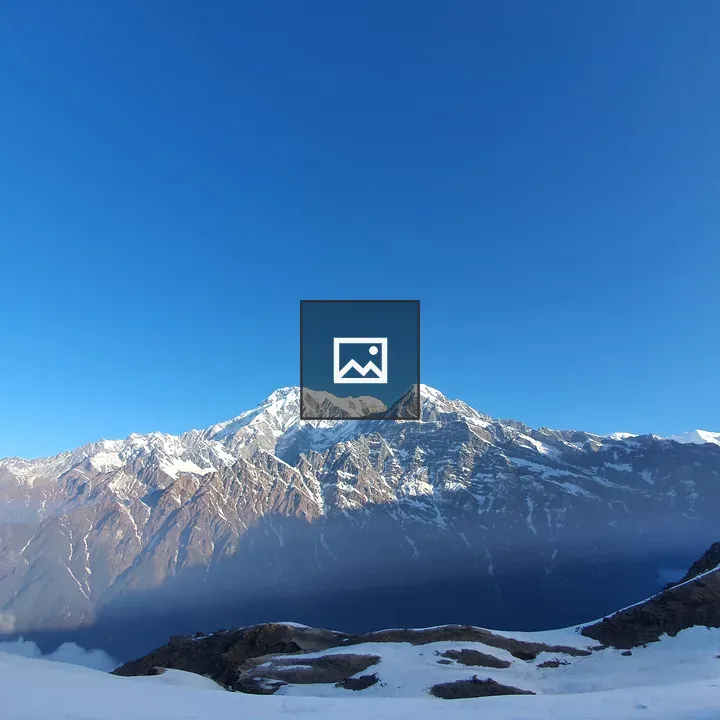 Himalayan Views from Mardi Base Camp
