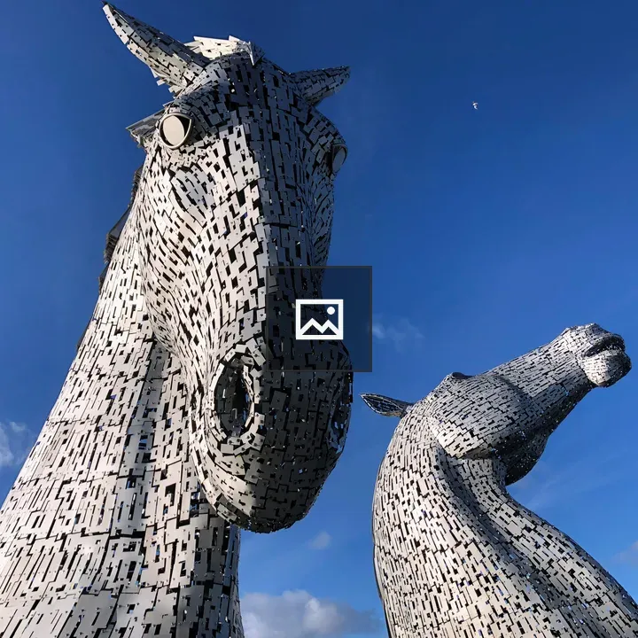 The Kelpies Horse-Head Sculptures