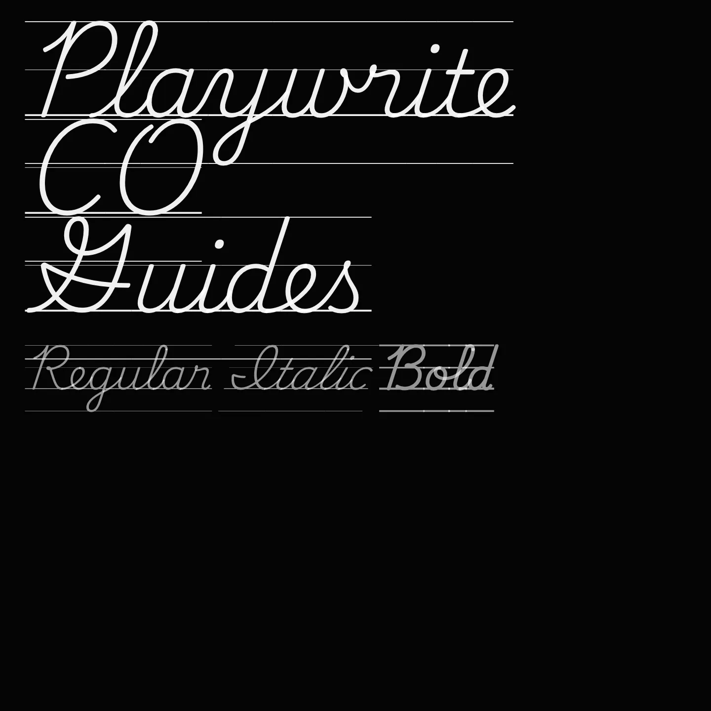 Playwrite CO Guides