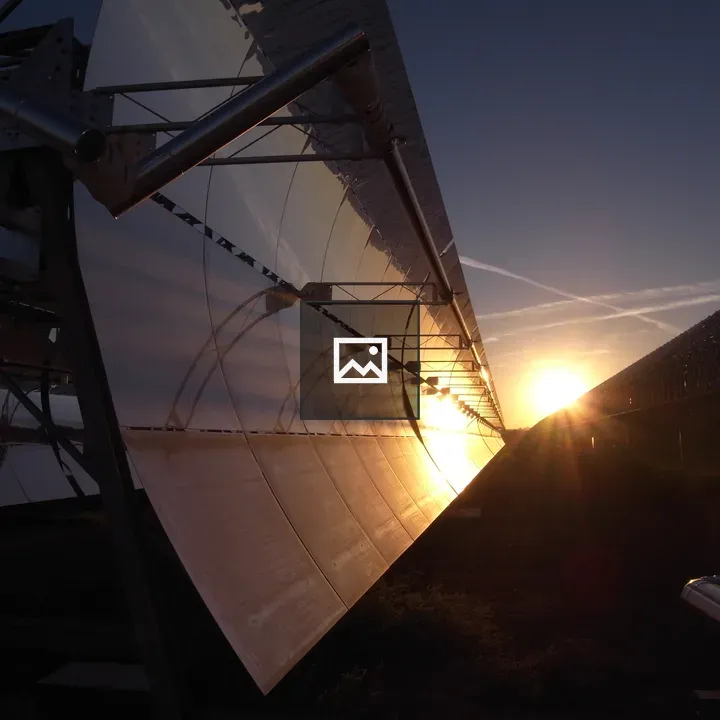 Huge solar plant