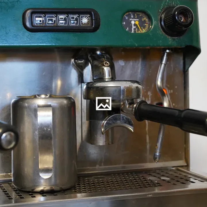 Espresso Machine Close-Up