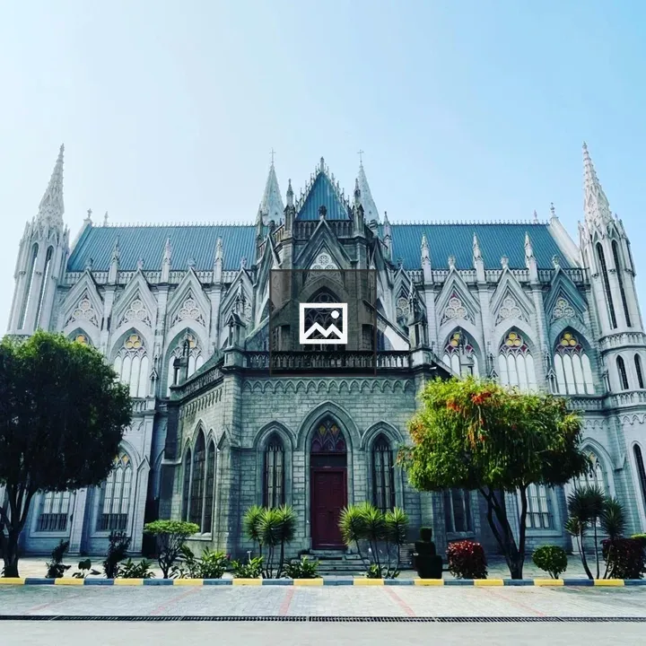 Gothic Building Facade