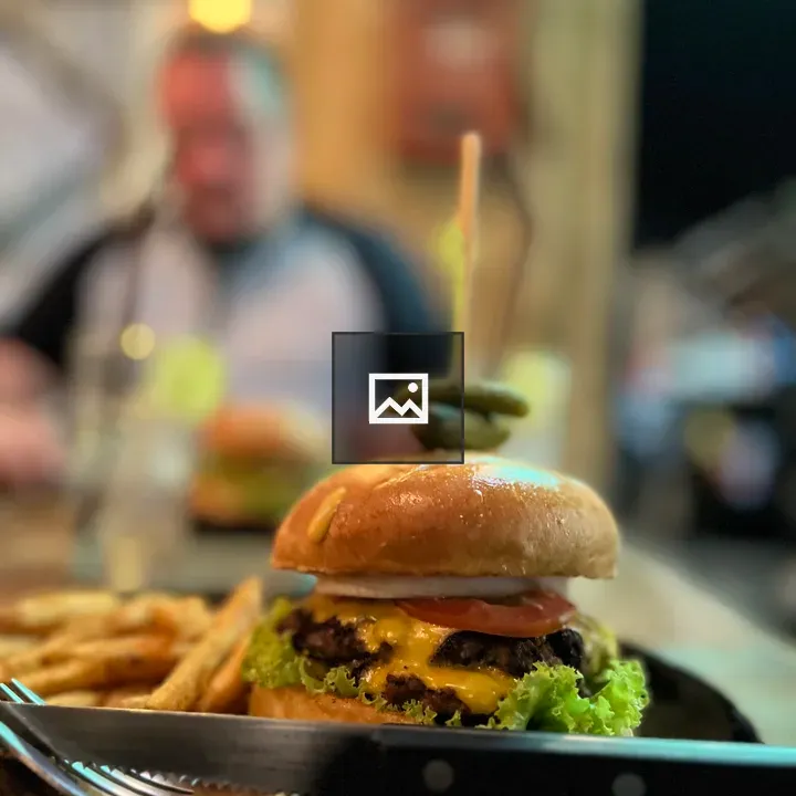 Cheesy burger