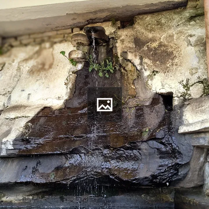 Water at Hanuman Dhara Spout
