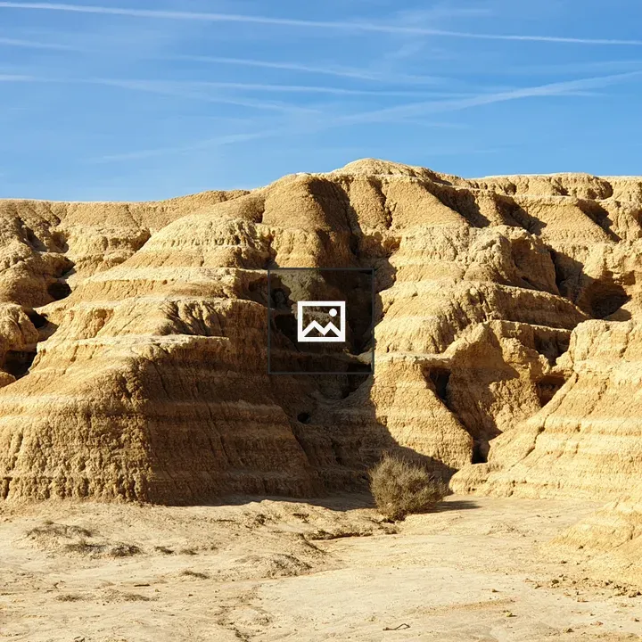Arid Terrain with Bedrock