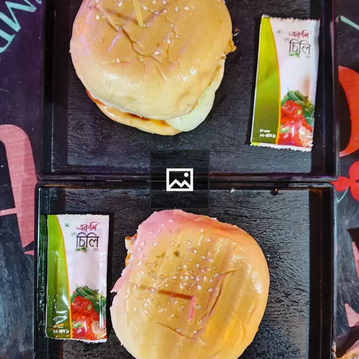 Sandwiches on Buns in Trays