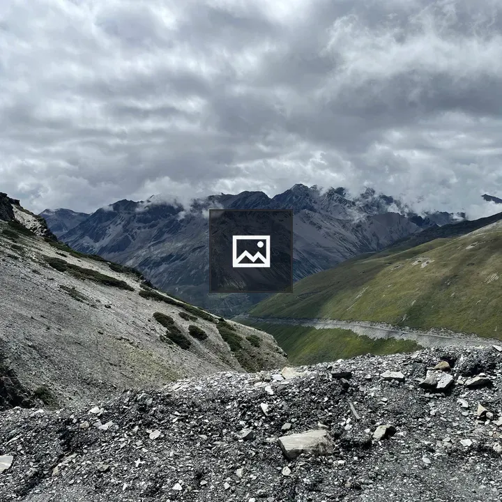 Dramatic Nepalese Mountain Landscape