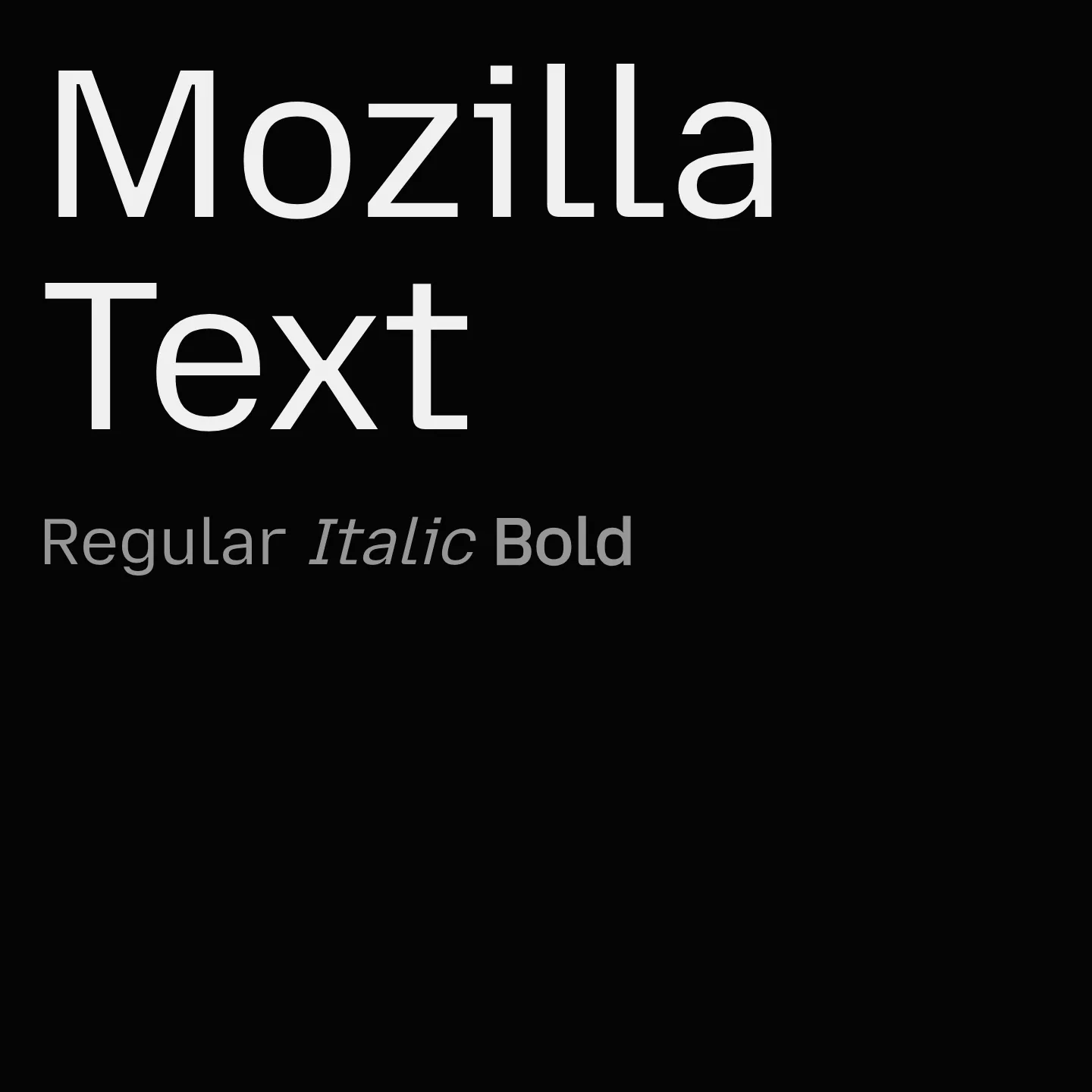 Mozilla Text