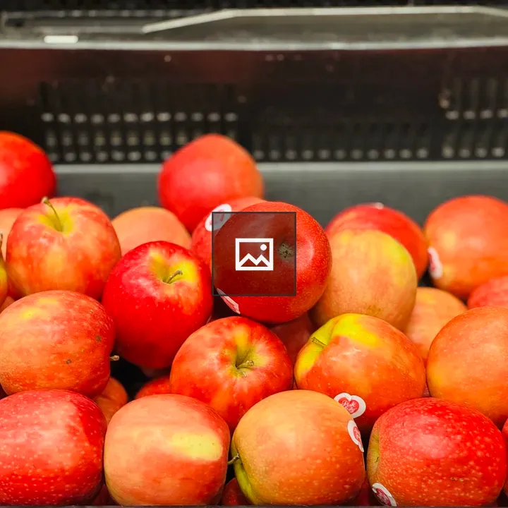Pile of Fresh Red Apples