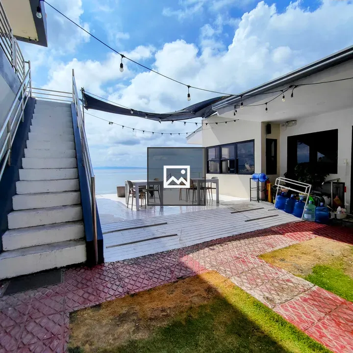 Coastal Beachside Deck View
