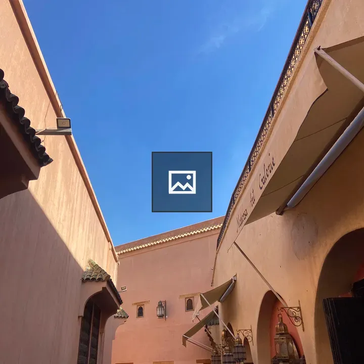 Alleyway in Marrakesh Medina