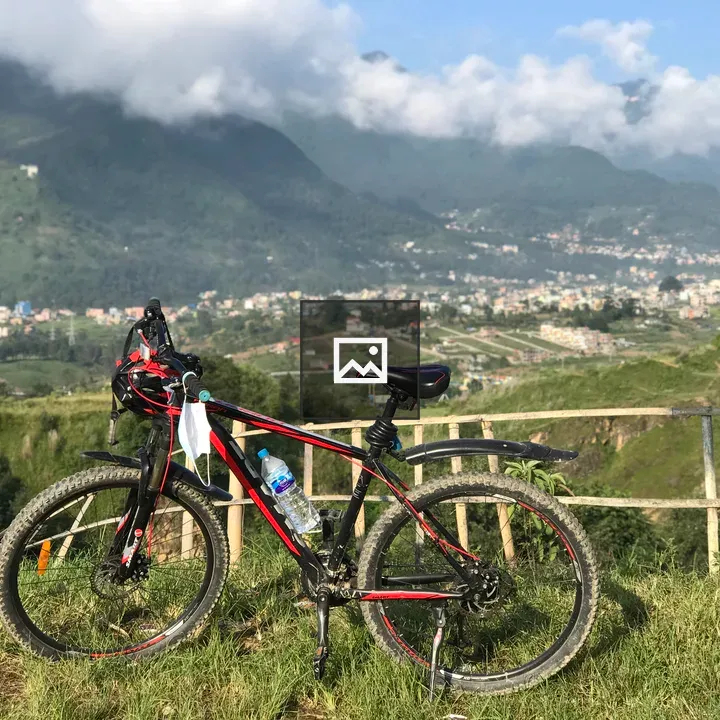 Cycle with a Mountain View