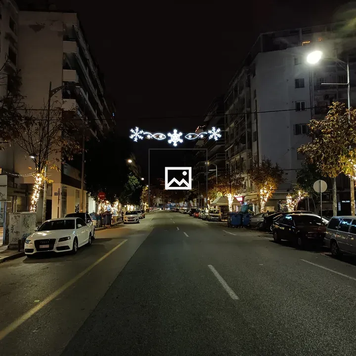Vasilissis Olgas Avenue at Night