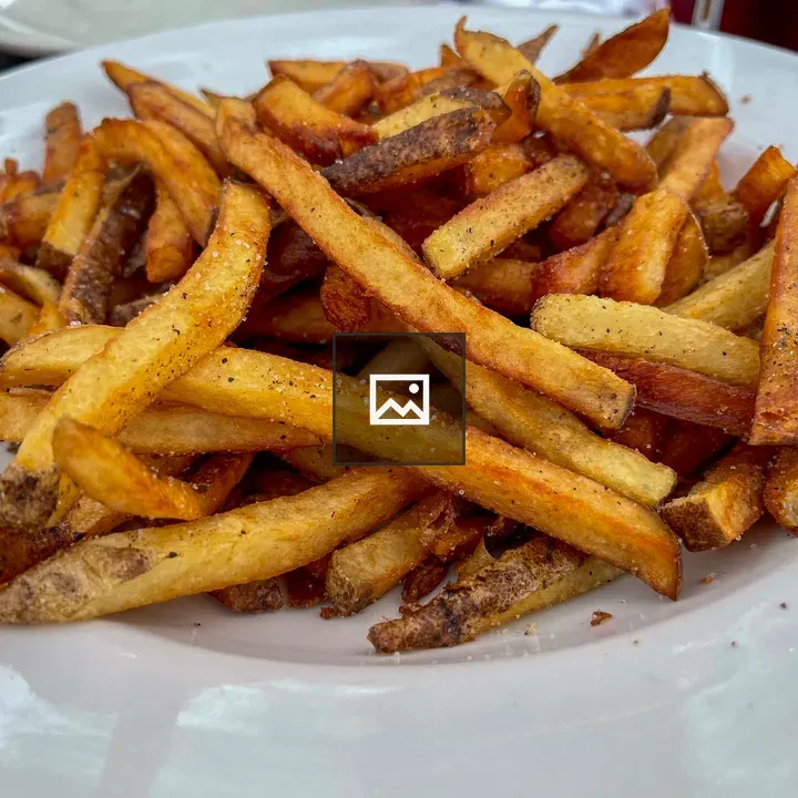 Plate of fries