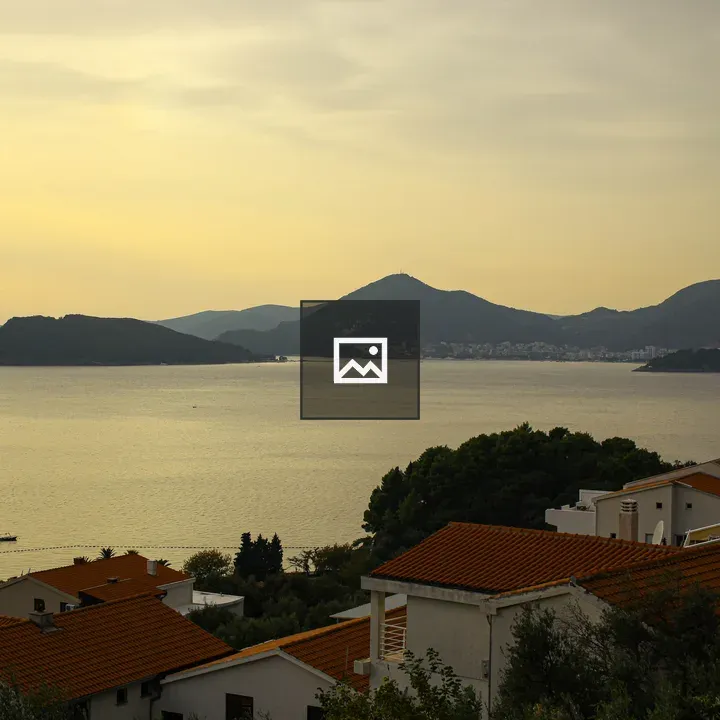 Sunset Over Montenegro Coast