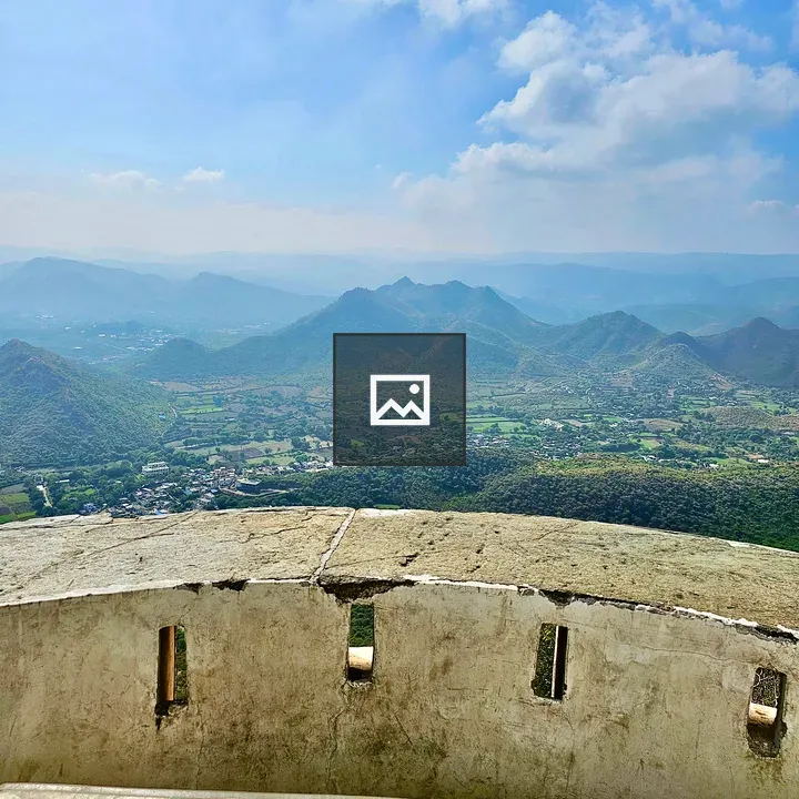 Foggy Sajjangarh Viewpoint