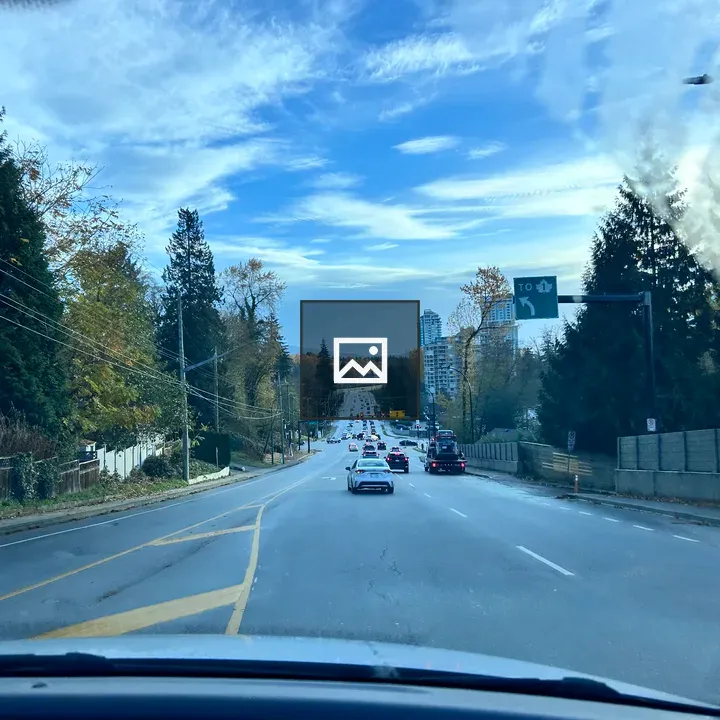 Highway View in North Vancouver