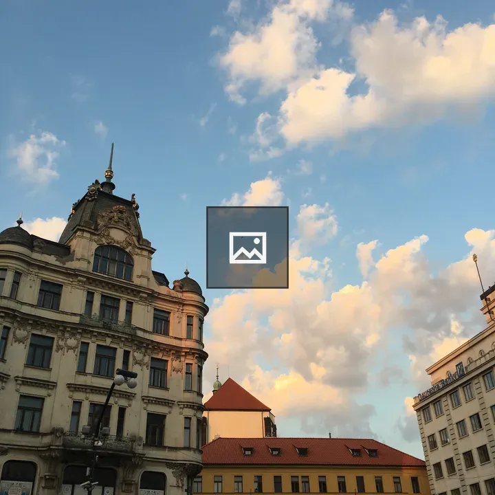 Prague Neo-Baroque Facade