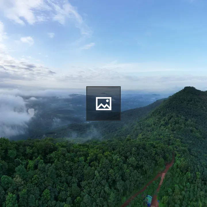 Aerial Landscape View Over Nilambur