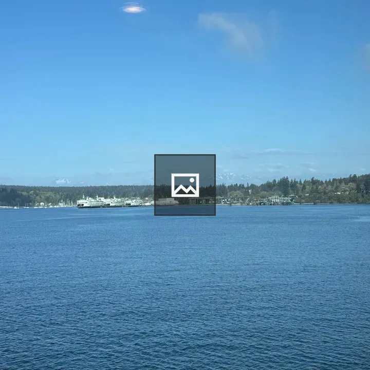 Calm Seattle Waterfront with Sailboat