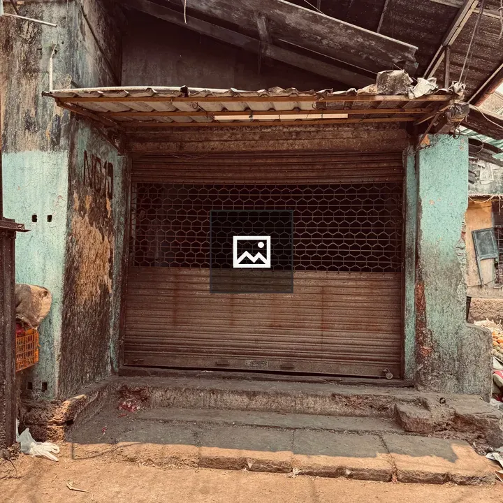Storefront with Closed Gate