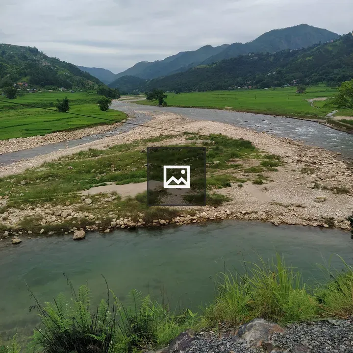 Meandering River Landscape