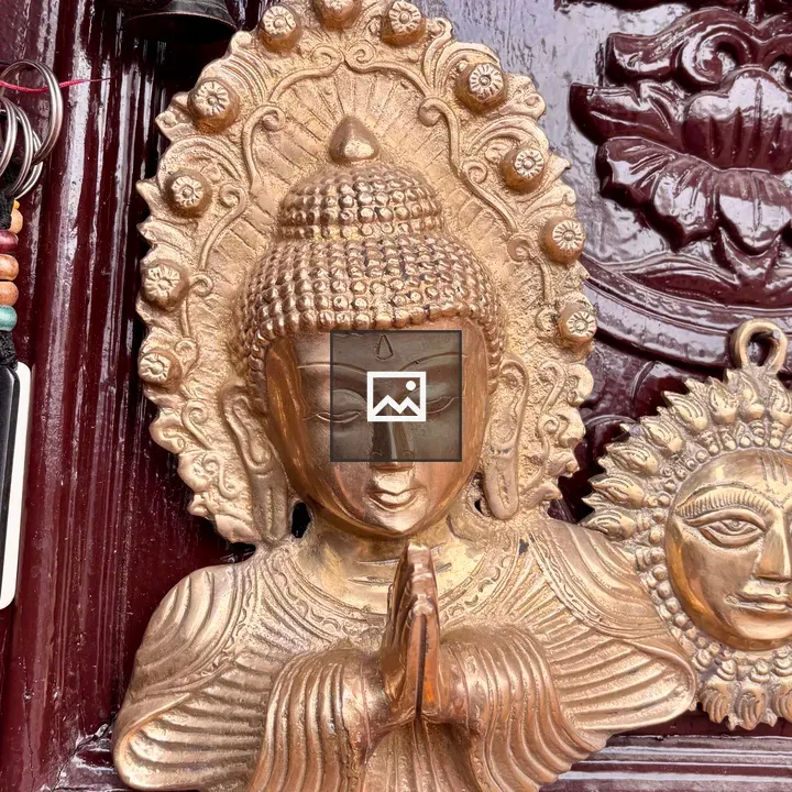 Bronze Buddha sculpture