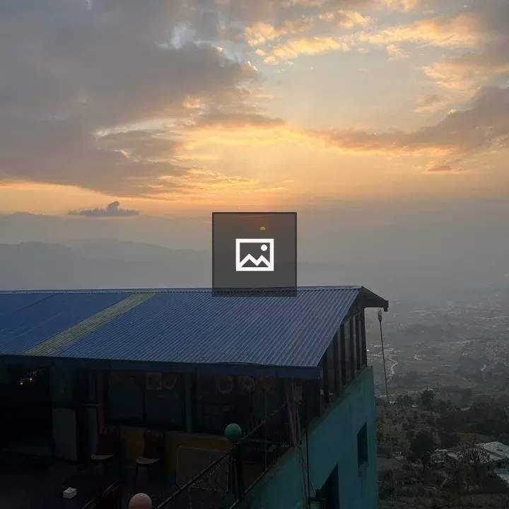 Sunset View Over Architecture
