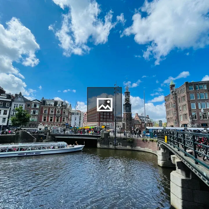 Amsterdam City Canals Landscape
