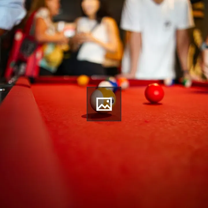 Billiards Table with Balls