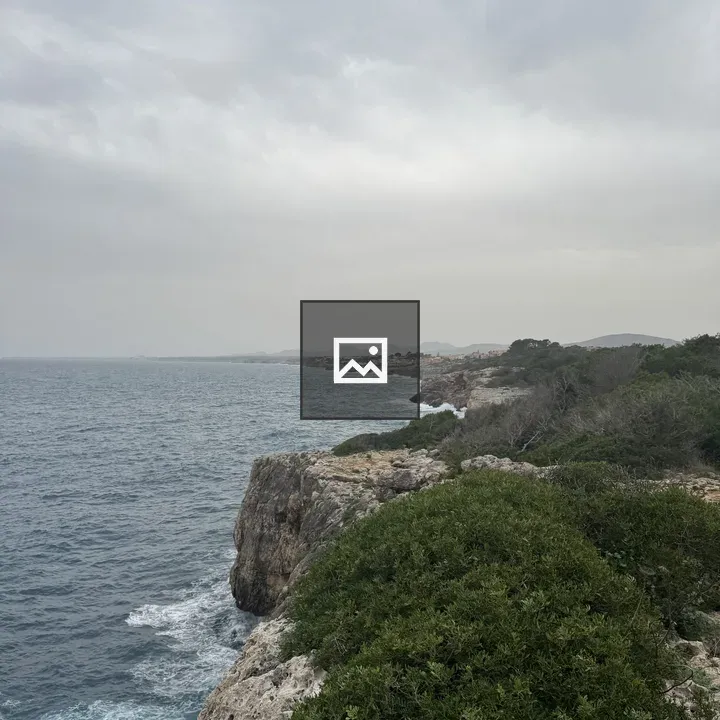 Coastal Landscape from Cliff Top