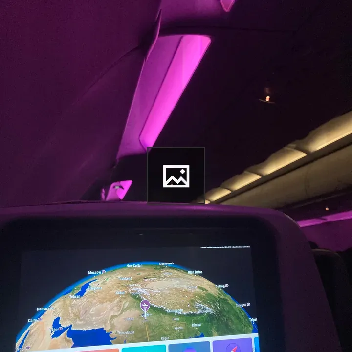 Flight Cabin Monitor Map