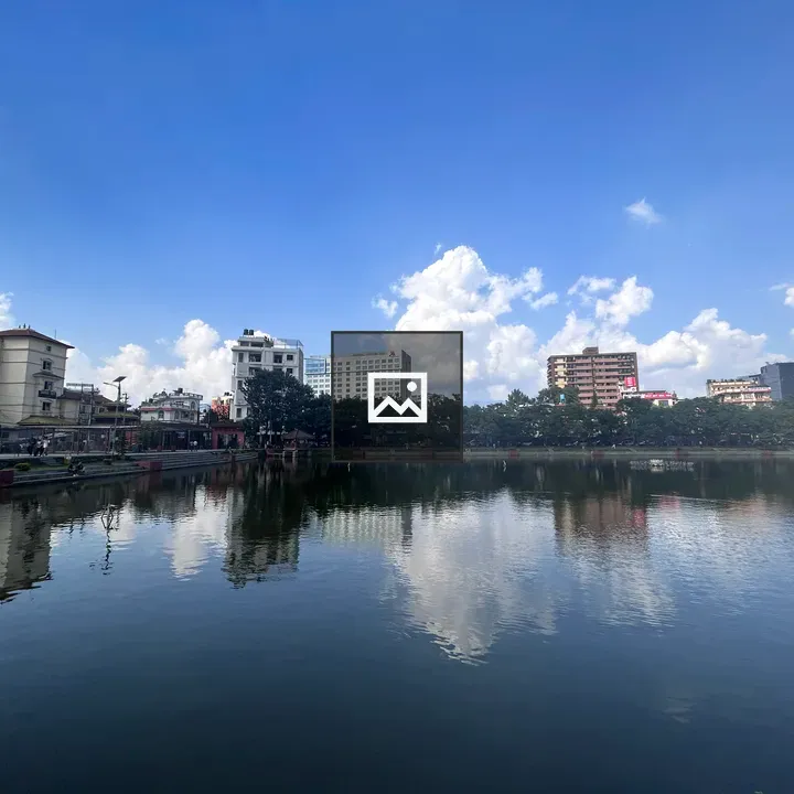 City view by the lake south