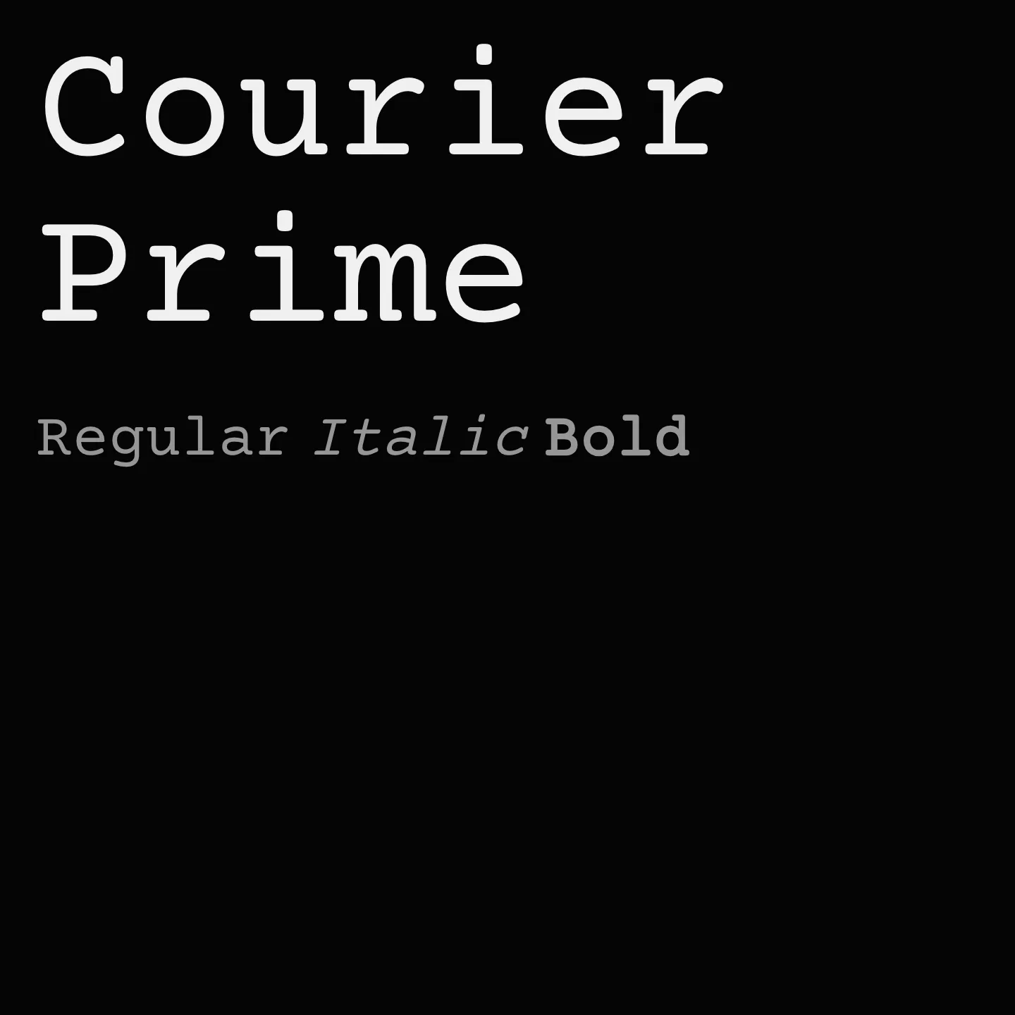 Courier Prime